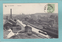 LA  LOUVIERE  -  PANORAMA .  -  1910  -  BELLE  CARTE     - - La Louvière