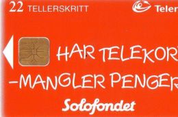 SOLOFONDET  ( Norway Cip Card ) Norvege - Noorwegen