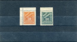 1935-Greece- "Engraved" Postage Due Issue- Complete Set MH (toned Gum, With Margins) - Ongebruikt