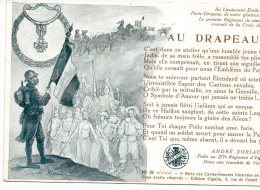 Militaire Au Drapeau André Soriac Poilu Du 277 Regiment D'Infanterie Verdun - Kriegerdenkmal