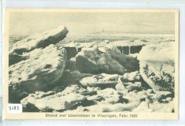 VLISSINGEN * STRAND MET IJSSCHOTSEN * ANSICHTKAART * CPA (2183) - Vlissingen