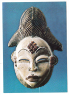 Gabon - Masque Figurant L'esprit D'une Femme Défunte - Punu (Pounou) - Gabun