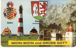 TARJETA DE ALEMANIA CON UN FARO-LIGHTHOUSE (NUEVA-MINT) - Faros