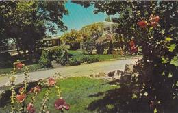 New Mexico Santa Fe Beautiful Gardens Surrounding North Lodge At World Famous Bishops Lodge - Santa Fe