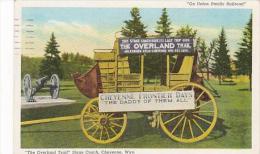 Wyoming Cheyenne  Overland Trail  Stage Coach 1944 - Cheyenne