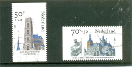 1985 PAYS - BAS Y & T N° 1236a + 1239a ( O ) Cote 5.00 - Oblitérés