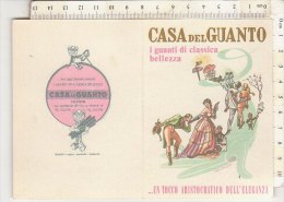 PO0353C# CALENDARIETTO PUBBLICITARIO - CASA DEL GUANTO - TORINO 1970 - ILLUSTRATORE FRANCO TEMPESTA/GLOVES - Petit Format : 1961-70