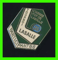 PIN'S - SPORT, TOURNOI HOCKEY PEE WEE 1988,  VILLE DE LASALLE, QUÉBEC - PARTICIPANT - - Winter Sports