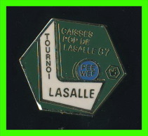 PIN'S - SPORT, TOURNOI HOCKEY PEE WEE 1987,  VILLE DE LASALLE, QUÉBEC - - Sports D'hiver