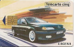 CARTE-PUCE-PRIVEE-PUBLIC- 5U-GN16-01/94-GEM1-LAGUNA RENAULT-2eLogo-N° Série B41197002-NEUVE-TB E-LUXE - 5 Units