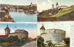 Schaffhausen - Der Munot  (4 Karten)               Ca. 1910 - Altri & Non Classificati