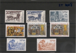 Saint Pierre Et Miquelon  Années 1996/2002 Métiers** - Ungebraucht