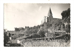 Cp, 79, Champdeniers, L'Eglise Et L'Ancienne Tannerie - Champdeniers Saint Denis