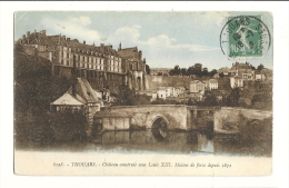 Cp, 79, Thouars, Le Château, Voyagée - Thouars