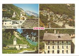 Y333 Cevio - Valle Maggia - Panorama - Multipla / Non Viaggiata - Cevio