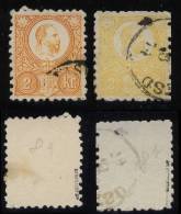 Ungarn Hungary Mi# 8 A+b Used Signed BPP - Used Stamps