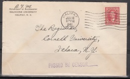 Canada  Wartime Cover Opened By Censor   Lot 556 - Historia Postale