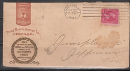 United States Nice Advertising Cover With Insert  Fair Condition Scarce   Lot 578 - Postal History