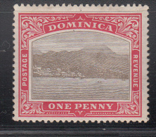 Dominica   Scott No.  26  Unused Hinged    Year 1903  Wmk 1 - Dominica (1978-...)