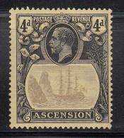 Ascension  Scott No.17 Unused Hinged    Year 1924  Minor  Gum Toning - Ascension (Ile De L')