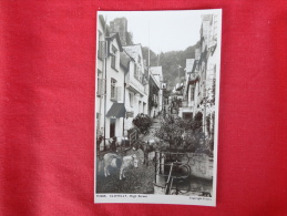 Europe > United Kingdom > England > Devon > Clovelly  Rppc-- High Street   Not Mailed ---      Ref 1017 - Clovelly