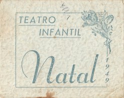 Castelo Branco - Brochura \"Teatro Infantil De Natal\", 1949 (4 Scans) - Castelo Branco