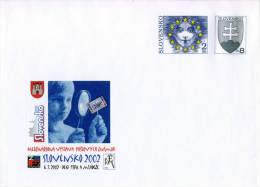 Entier Postal De 2002 Sur Enveloppe Illustrée - Omslagen