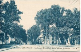 78. Viroflay. Route Nationale Et Statue De Maze - Viroflay