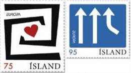 EUROPA 2006 - ISLAND  2v NEUF ** (MNH) ICELAND - 2006