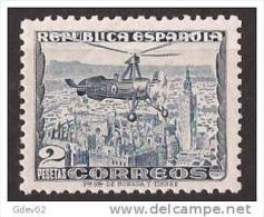 ES689SCSF-L3989TARM.España .Spain.Espagne.AUTOGIRO LA CIERVA 1935  (Ed 689**) Sin Charnela.SUPER LUJO - Moscheen Und Synagogen