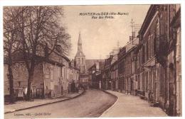 Monter En Der Monter-en-Der Rue Des Ponts Cpa Haute Marne Cliché Vintage 52 Circa 1920 - Montier-en-Der