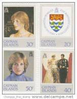 Cayman Islands 1982 Princess Diana 21st Birthday MNH - Kaimaninseln