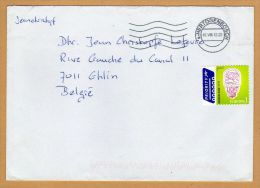 Enveloppe S-Hertogenbosch To Ghlin Belgium - Cartas & Documentos