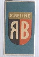 Boite En Emballage D´origine De 5 Lames De Rasoirs En étui Papier Marque RB R BELINE Affutage à L'huile ( Rasoir Lame ) - Materiale Di Profumeria