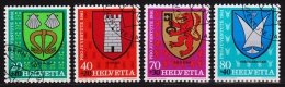 1981: Schweiz Mi.Nr. 1210-1213 Gest. (d134) / Suisse Mi.No. 1210-1213 Obl. - Ungebraucht