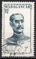 MADAGASCAR 1946  General. Gallieni - 2f. - Black  FU - Used Stamps
