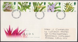 GB 1993-0005, 14th World Orchid Conference (Glasgow) FDC, RM Cachet Cambridge PM - 1991-2000 Decimal Issues