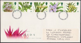 GB 1993-0005, 14th World Orchid Conference (Glasgow) FDC, RM Cachet Cambridge PM - 1991-2000 Dezimalausgaben