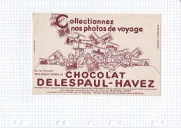 32 - BUVARD CHOCOLAT DELESPAUL HAVEZ - Cocoa & Chocolat