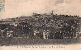 N.D. De Rochefort Caravane De Verfeuil Au Bas De La Saint Montagne (scans Recto Et Verso) - Rochefort-du-Gard