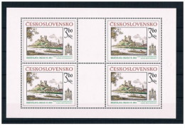 Cecoslovacchia - 1979 - Nuovo - Mi N. 2540 Foglio Intero - Quadri - Unused Stamps