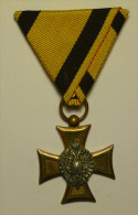 Hongrie Hungary Ungarn Medal 1890-1918. "Military Long Service Cross III Class" - Autres Pays