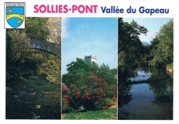 Souvenir De SOLLIES-PONT, Vallée Du GAPEAU - Multi-vues + Blason - LUMIERE ET BEAUTE DE LA COTE D'AZUR - Neuve 2 Scans - - Sollies Pont