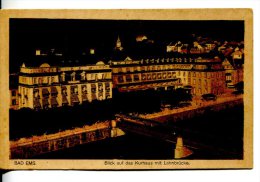 Allemagne : BAD EMS : Blick Auf Das Kurhaus Mit Lahnbrücke - Bad Ems