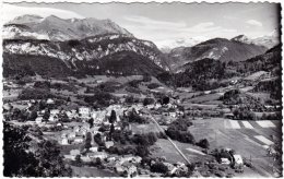 CPSM - PF - Saint Jeoire (Haute Savoie) Vue Générale Et Le Pic De Marcelly - Saint-Jeoire