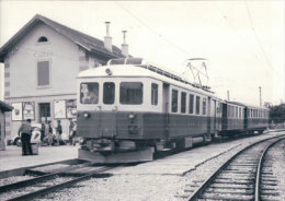 Chemin De Fer BAM, Apples Train En Gare Photo 1963 BVA BAM 146.3 - Apples