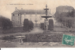 89. Yonne :  Saint Sauveur  : Le Chateau . - Saint Sauveur En Puisaye