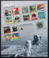 USA MNH Scott #3188 Souvenir Sheet Of 15 Different 33c 1960s Celebrate The Century Series - Bambole