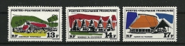 Polynésie Française Y & T N° 72 à 74 **  TTB - Used Stamps