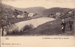 Coo, -  L' Amblève En Amont De La Cascade / Trois Points / 1903 Naar Louvain - Stoumont